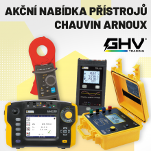 Akciová ponuka meracích prístrojov CHAUVIN ARNOUX do 30.6.2026